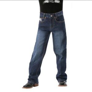 Cinch White Label Adjustable Waist Denim Jeans Junior Boys